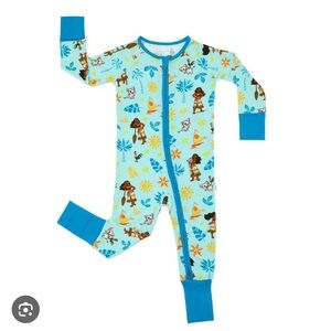 Little Sleepies Moana zip up pjs